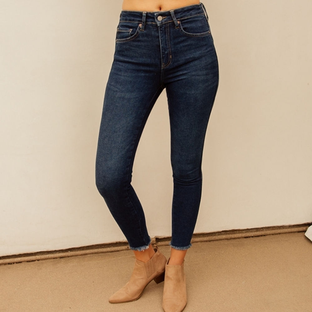 Free People Raw High Rise Jegging size 25 NWT